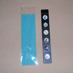 B1G1 FREE SALE Lot of 6 18mm Glass Snaps Feather Dreamcatcher